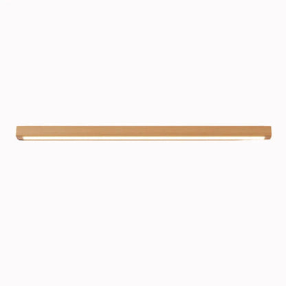 Solumi | Modern Dimmable Linear Wall Light with Wood and Acrylic