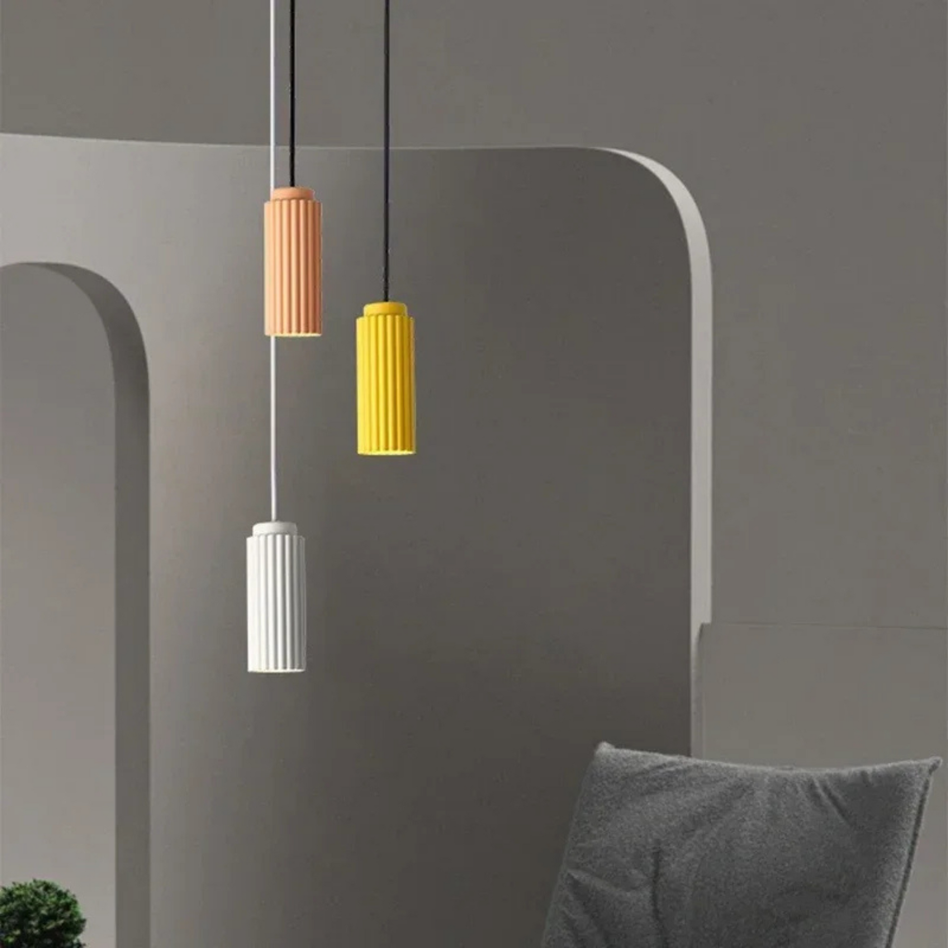 Nordic LED Pendant Light – Minimalist Glass Hanging Light for Kitchen and Dining 3