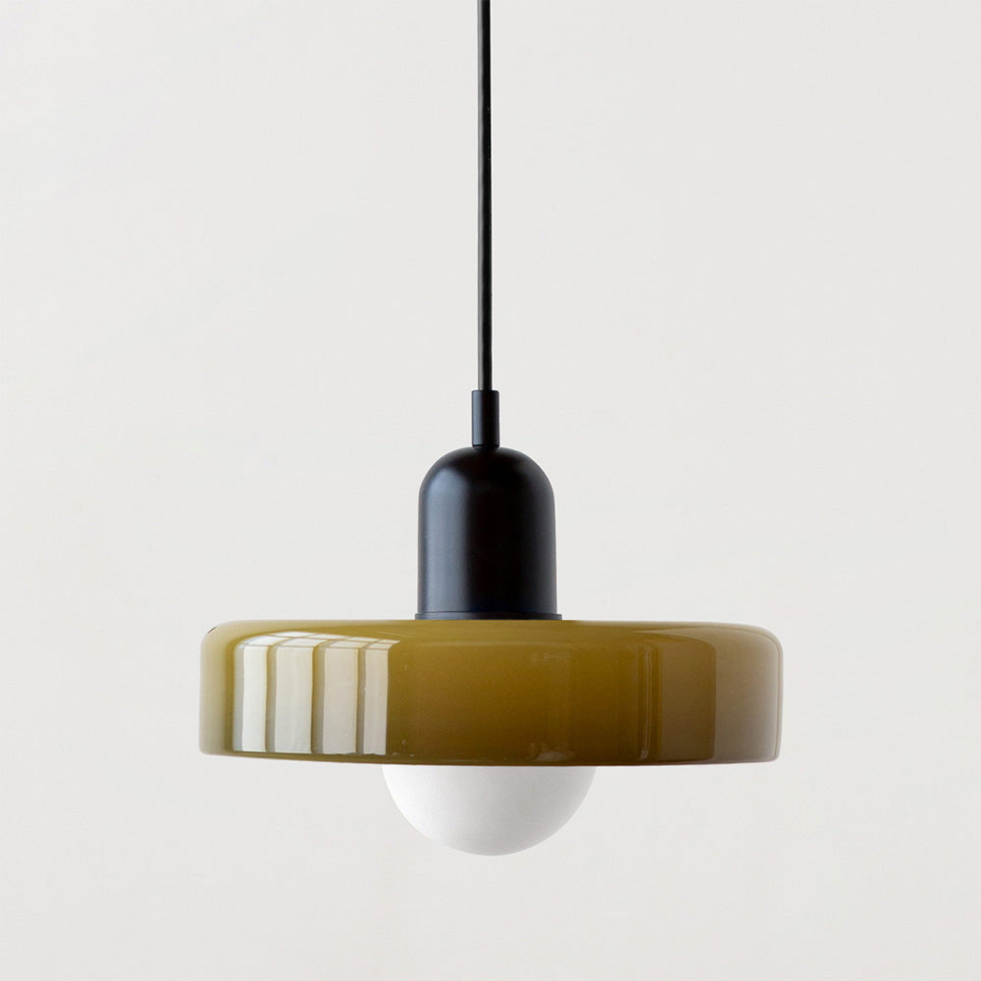 Variant image for Modern Glass Pendant Ceiling Light with Adjustable Height for Dining Room – Soft Ambient Illumination-39