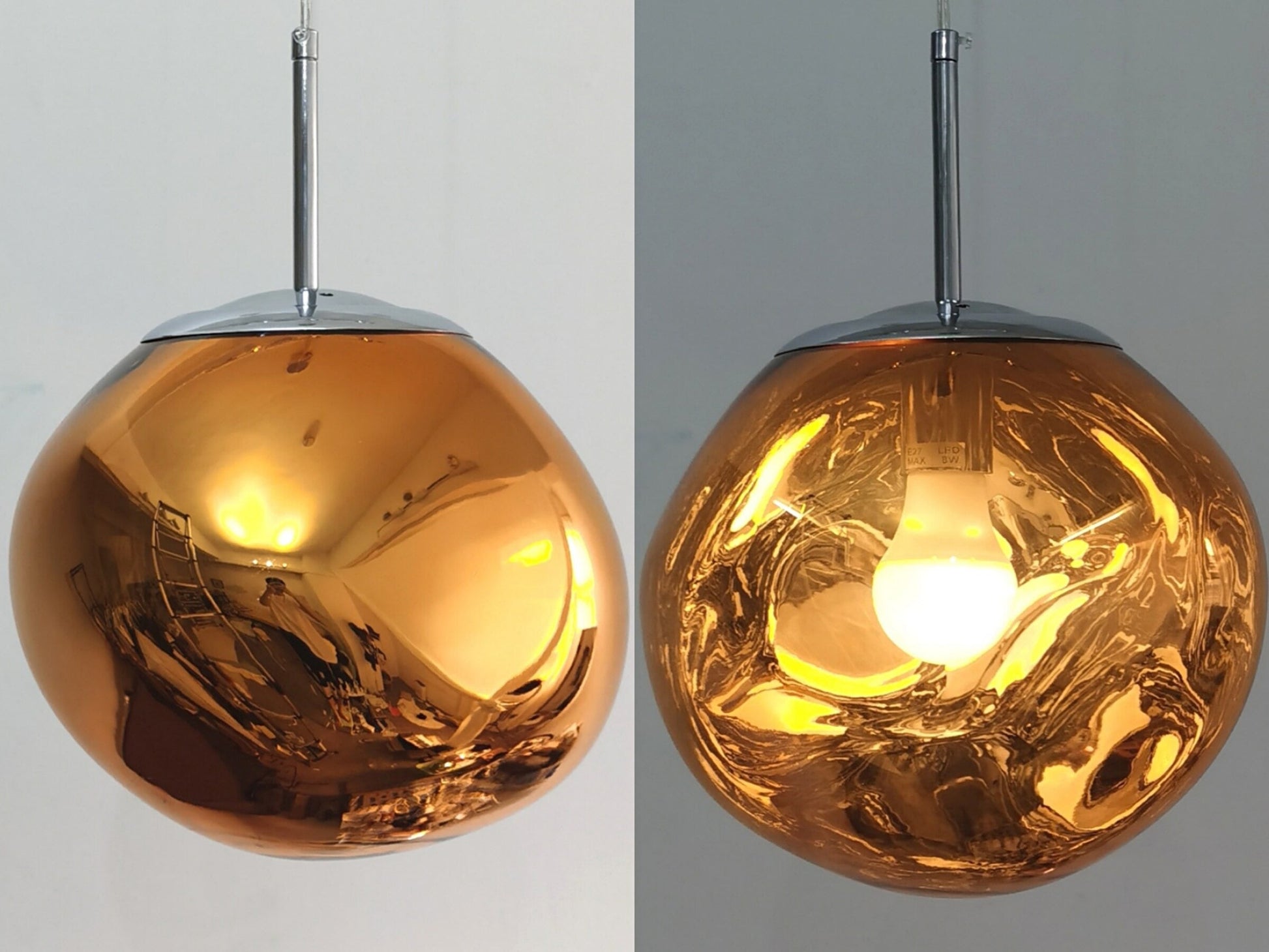 Sculptural Pendant Ceiling Light with Artistic Glass Design for Modern Dining/ Living Rooms 12