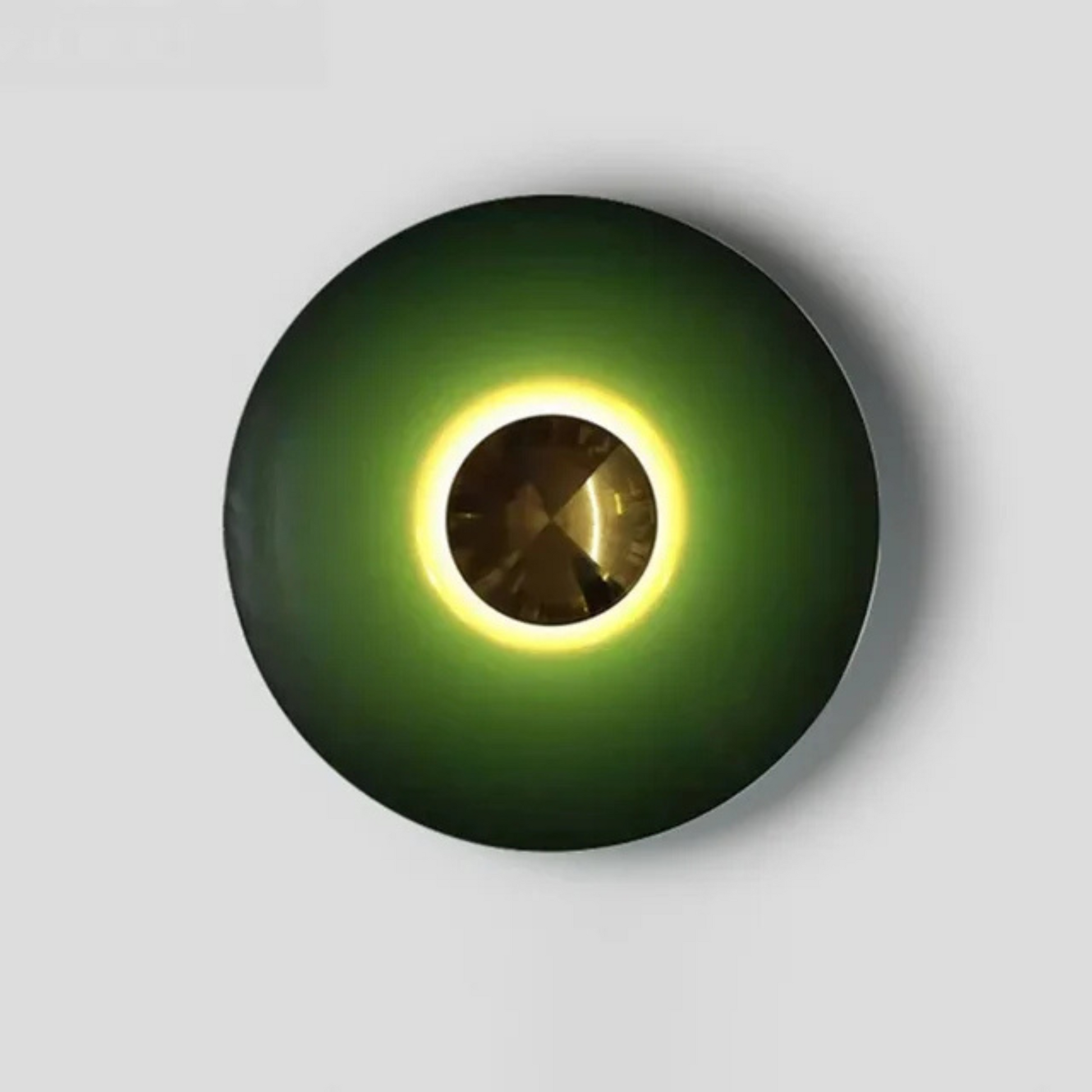 Modern Led LED Nordic Creative Wall Lamp with Wavy Glass Design