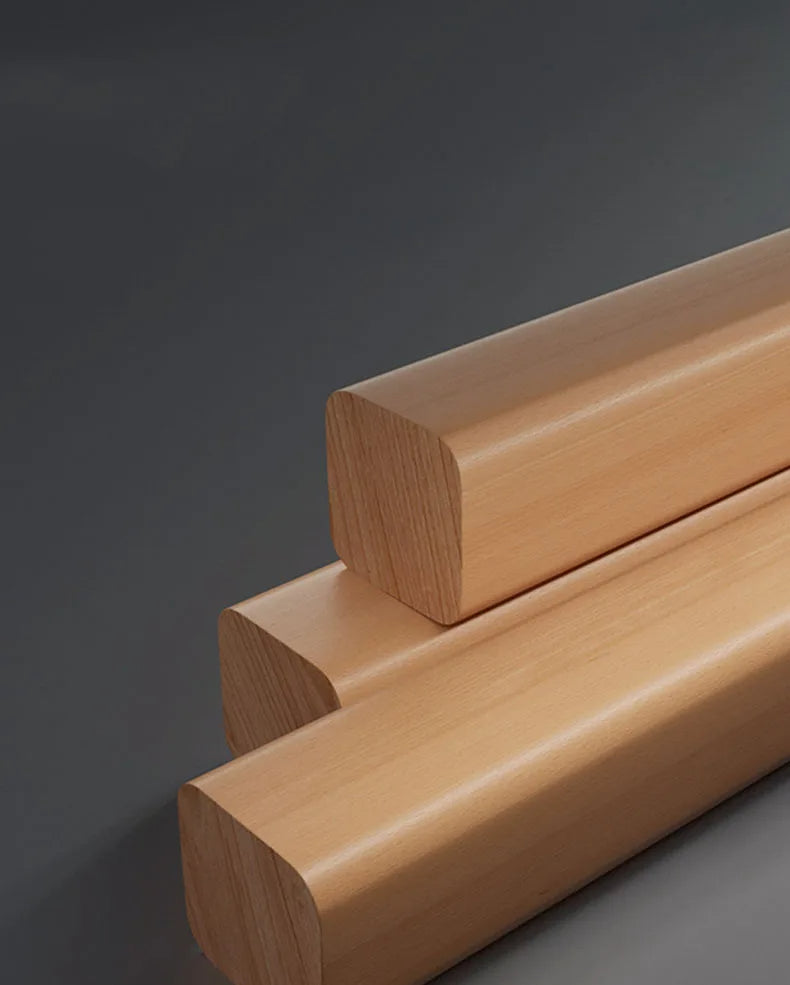 Solumi | Modern Dimmable Linear Wall Light with Wood and Acrylic
