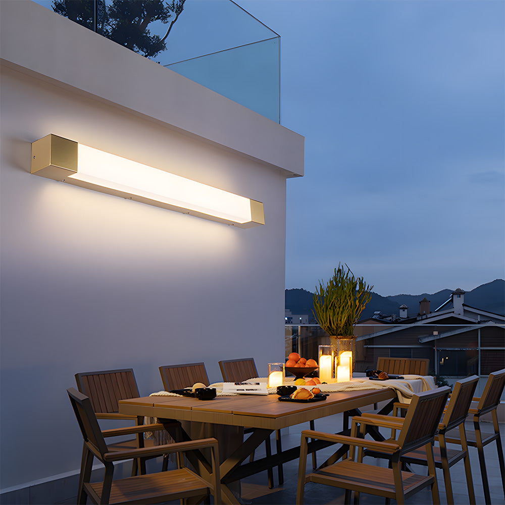 AeroGlow | Outdoor Wall Light – Sleek Waterproof LED Design for Garden & Patio 7