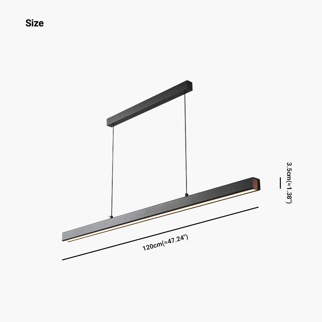 Alessio | Black Pendant Light – Dimmable Aluminum Design 6