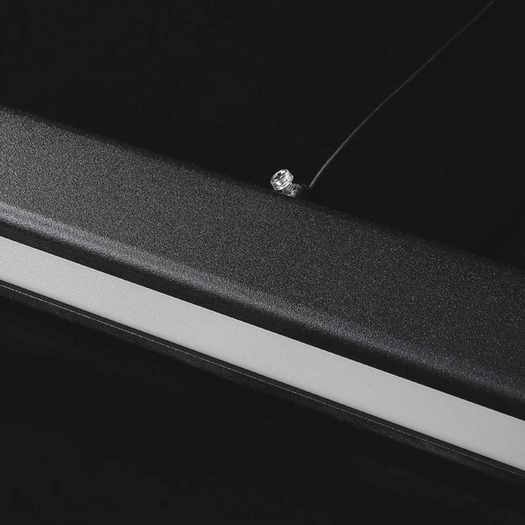 Alessio | Black Pendant Light – Dimmable Aluminum Design 7