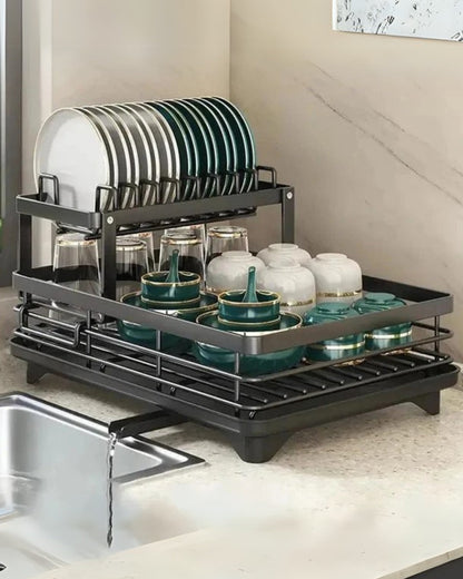 Alessio | Stainless Steel Dish Drying Rack – Space-Saving Design 7