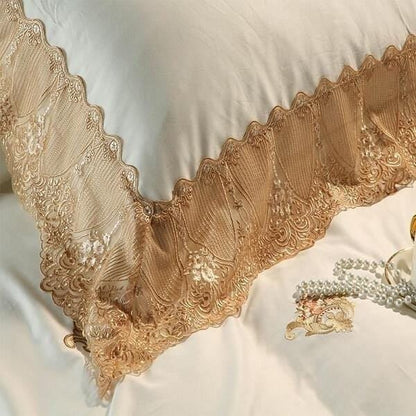 Amara | Bedding Set – Egyptian Cotton Duvet Cover with Embroidery 6