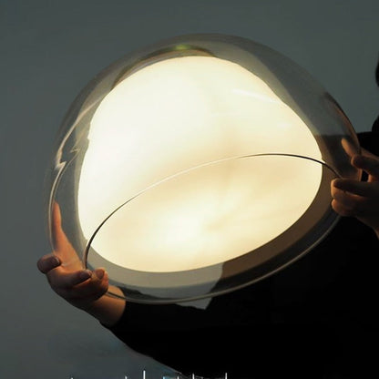 Ambaro | Glass Pendant Light – Adjustable Dome for Kitchen or Living Room Illumination 6