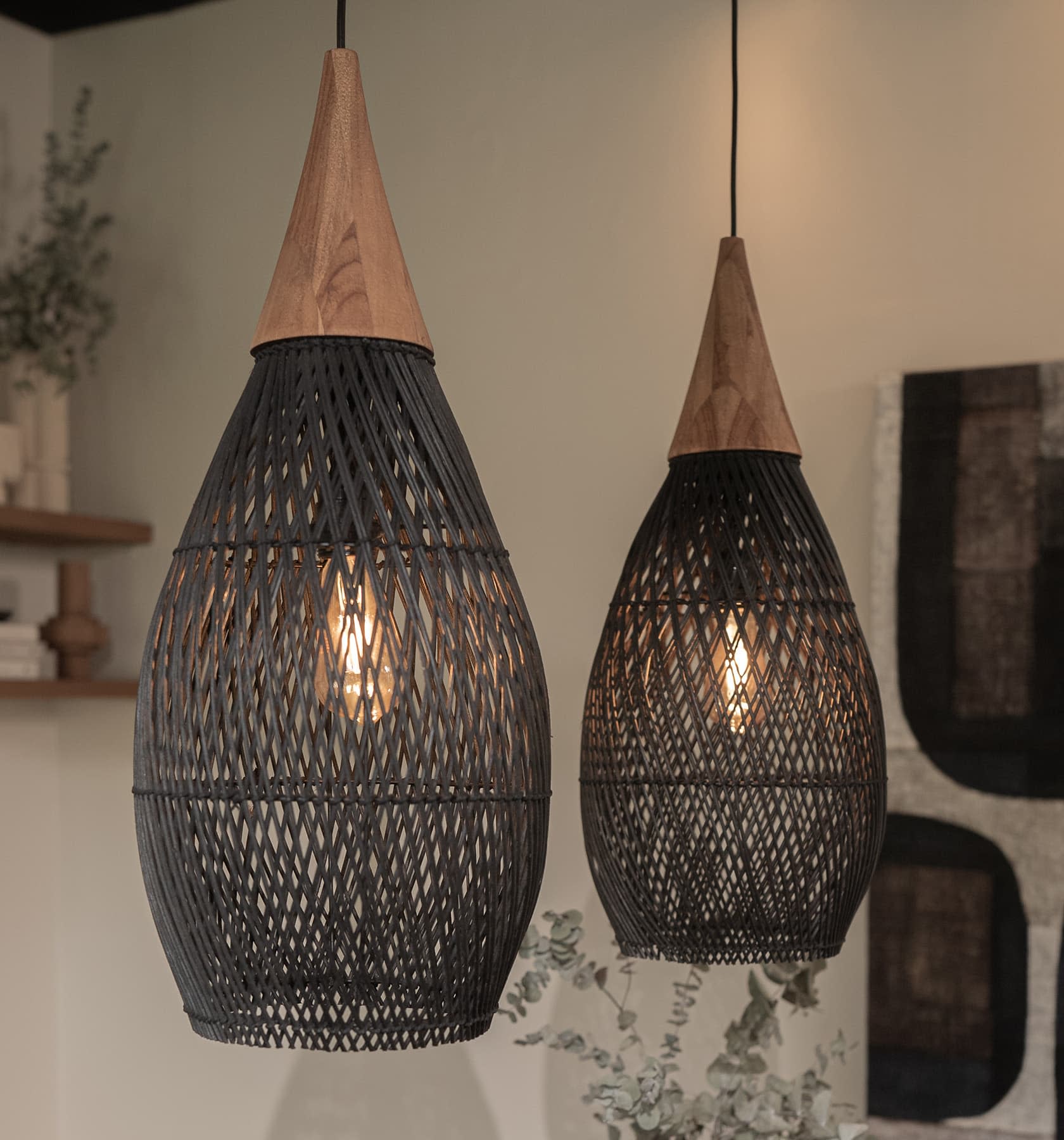 Aquaflare | Rattan Pendant Light – Eco-Friendly Design for Kitchen and Home 5