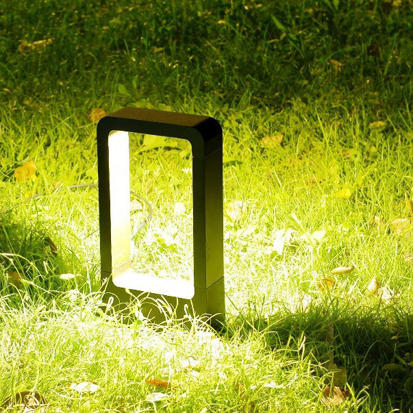 Waterproof LED Outdoor Wall Light – Black Aluminum Modern Garden Fixture 3