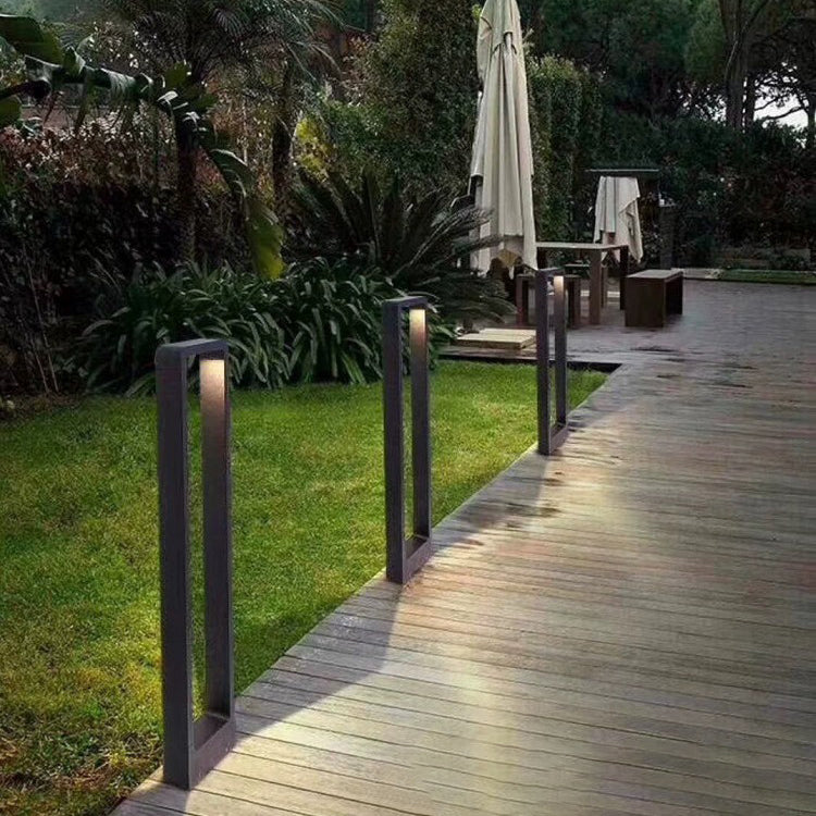 Variant image for Waterproof LED Outdoor Wall Light – Black Aluminum Modern Garden Fixture-3