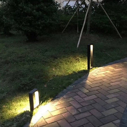 Waterproof LED Outdoor Wall Light – Black Aluminum Modern Garden Fixture 1