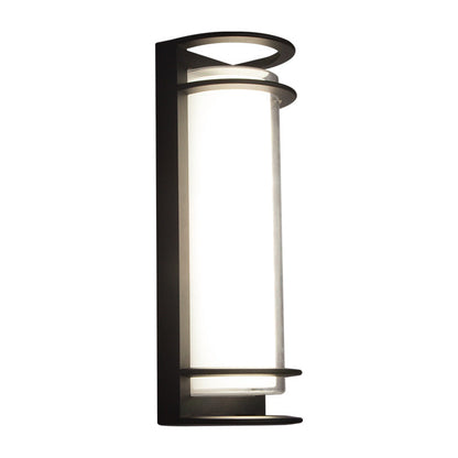 Industrial Black Outdoor Wall Light Sconce – 30W LED Waterproof Exterior Lantern 2