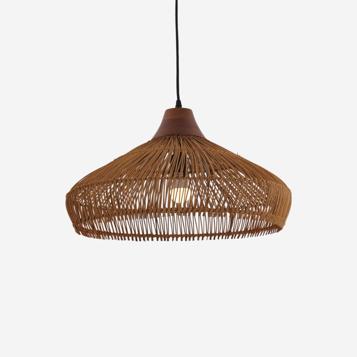 Bambora | Pendant Light – Handmade Bamboo for Kitchen Island Lighting 1