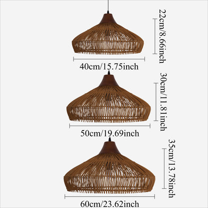 Bambora | Pendant Light – Handmade Bamboo for Kitchen Island Lighting 3