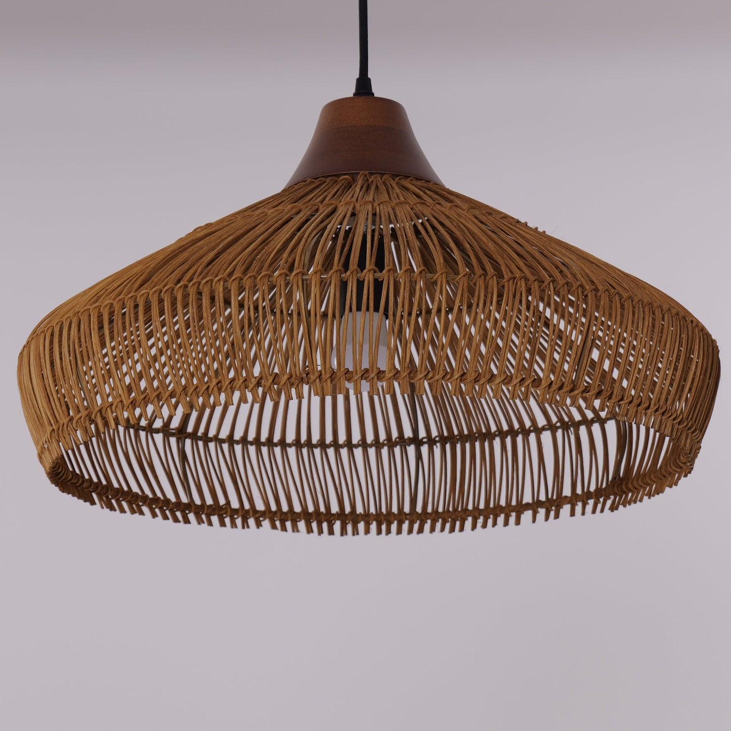 Bambora | Pendant Light – Handmade Bamboo for Kitchen Island Lighting 4