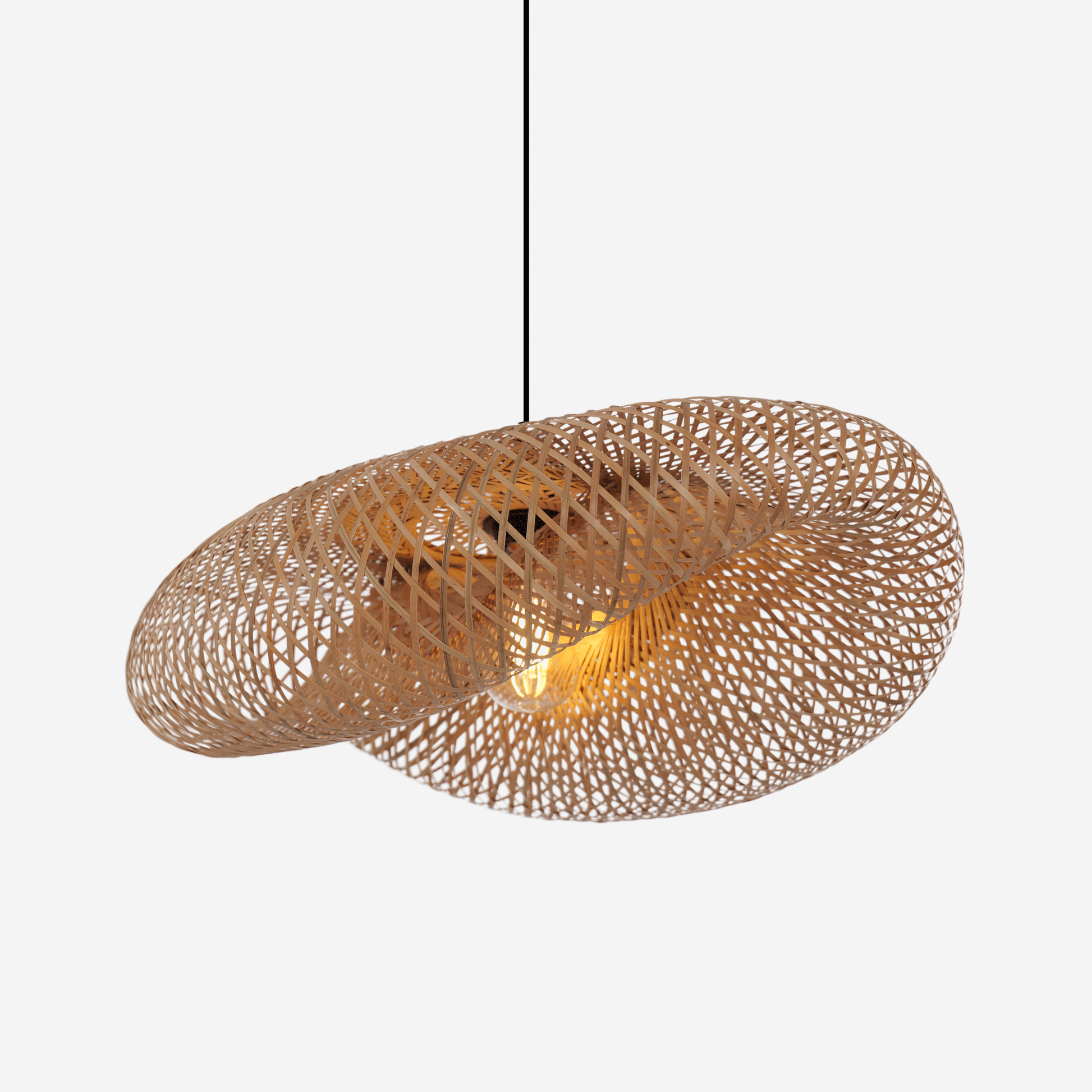 Bamboreal | Pendant Light – Eco-Friendly Woven Bamboo Design for Kitchen Pendant Lighting 1