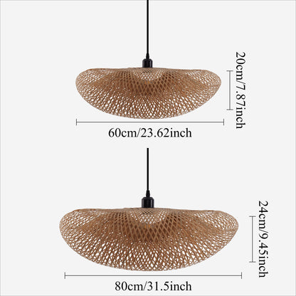 Bamboreal | Pendant Light – Eco-Friendly Woven Bamboo Design for Kitchen Pendant Lighting 2