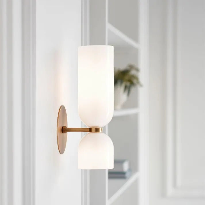 Bellino | Wall Sconce – Elegant Glass Shades with LED Lighting 1