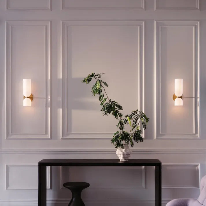 Bellino | Wall Sconce – Elegant Glass Shades with LED Lighting 2