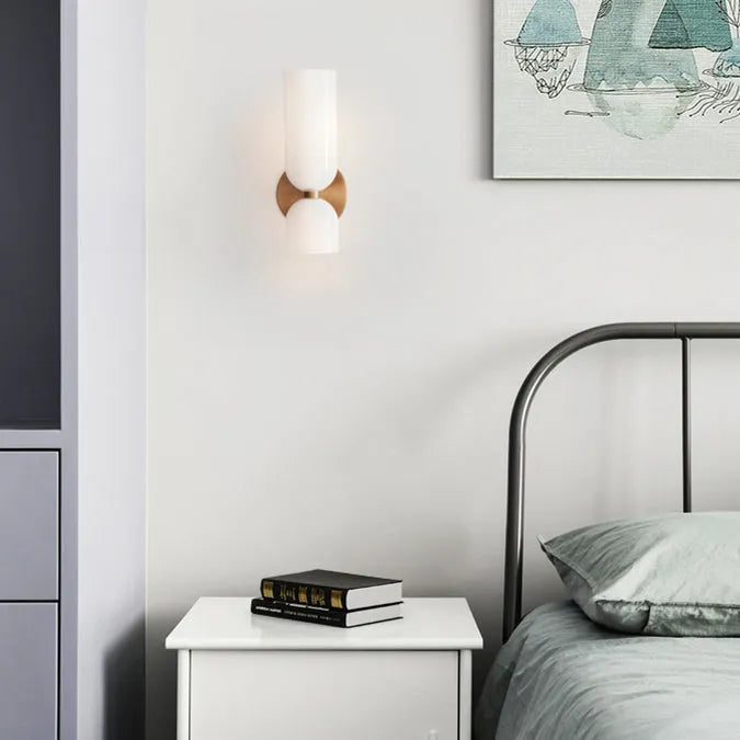 Bellino | Wall Sconce – Elegant Glass Shades with LED Lighting 3