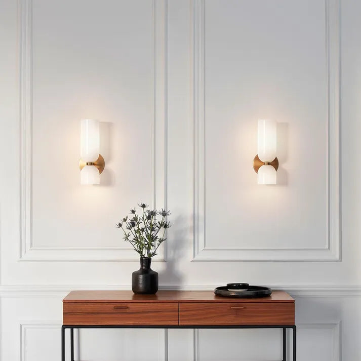 Bellino | Wall Sconce – Elegant Glass Shades with LED Lighting 4