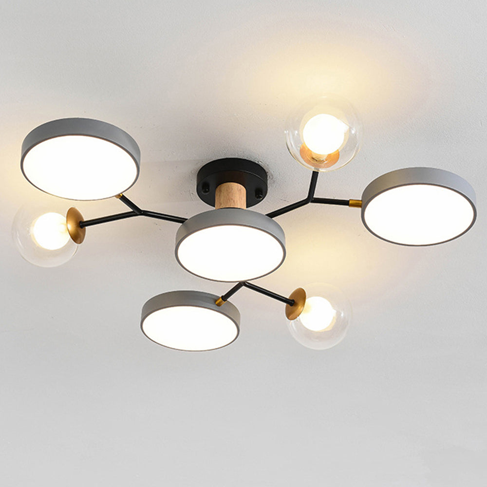 BranchGlow | Flush Mount Ceiling Light – Nature-Inspired LED Design for Living Room 10
