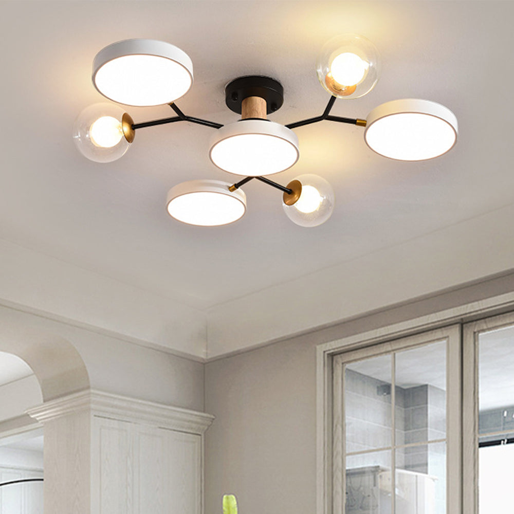 BranchGlow | Flush Mount Ceiling Light – Nature-Inspired LED Design for Living Room 14