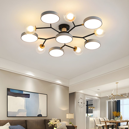 BranchGlow | Flush Mount Ceiling Light – Nature-Inspired LED Design for Living Room 20