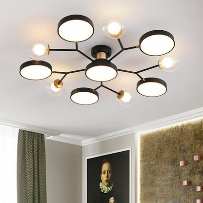 BranchGlow | Flush Mount Ceiling Light – Nature-Inspired LED Design for Living Room 3