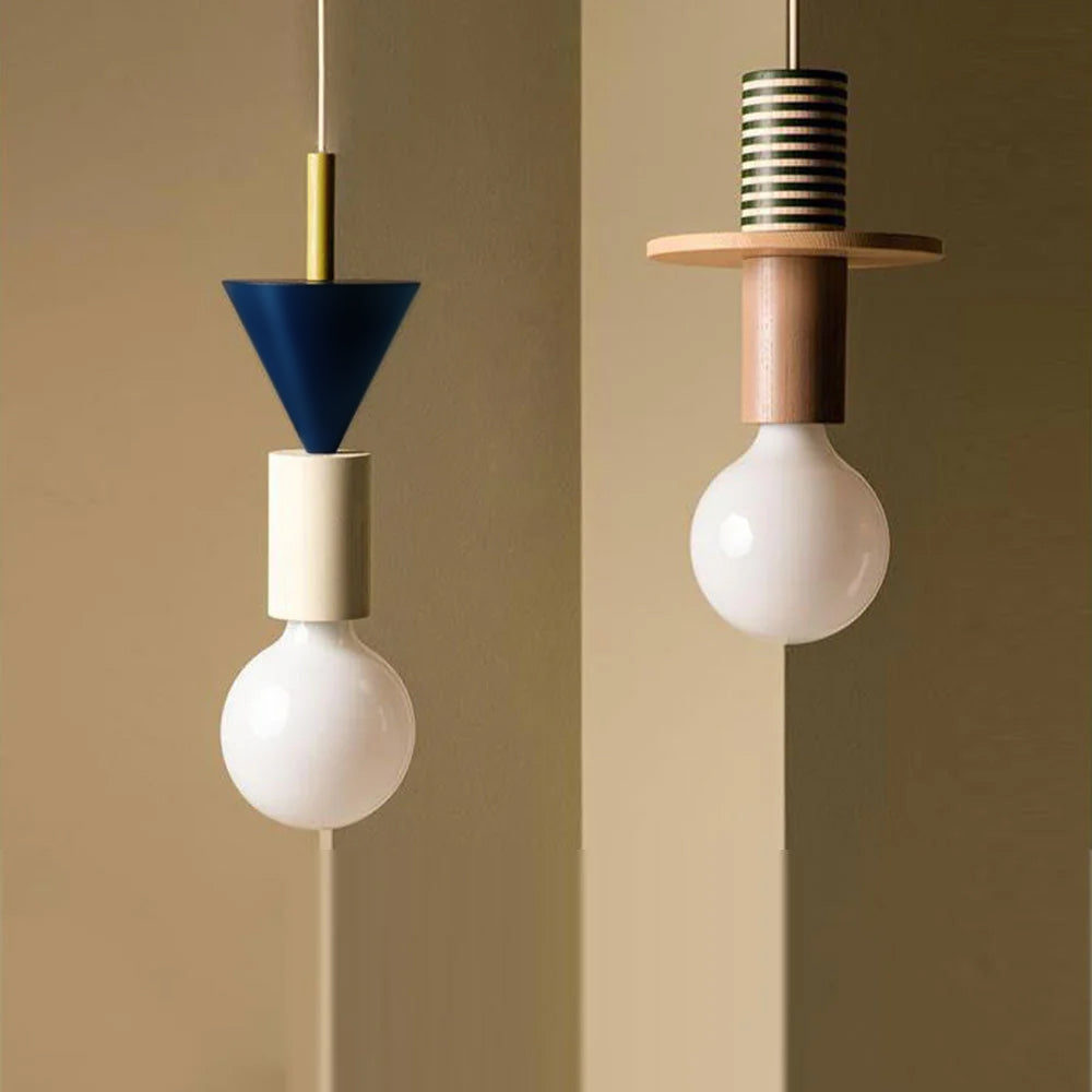 Briklo | Pendant Light – Colorful Wooden Design for Kitchen Pendant Lighting 4