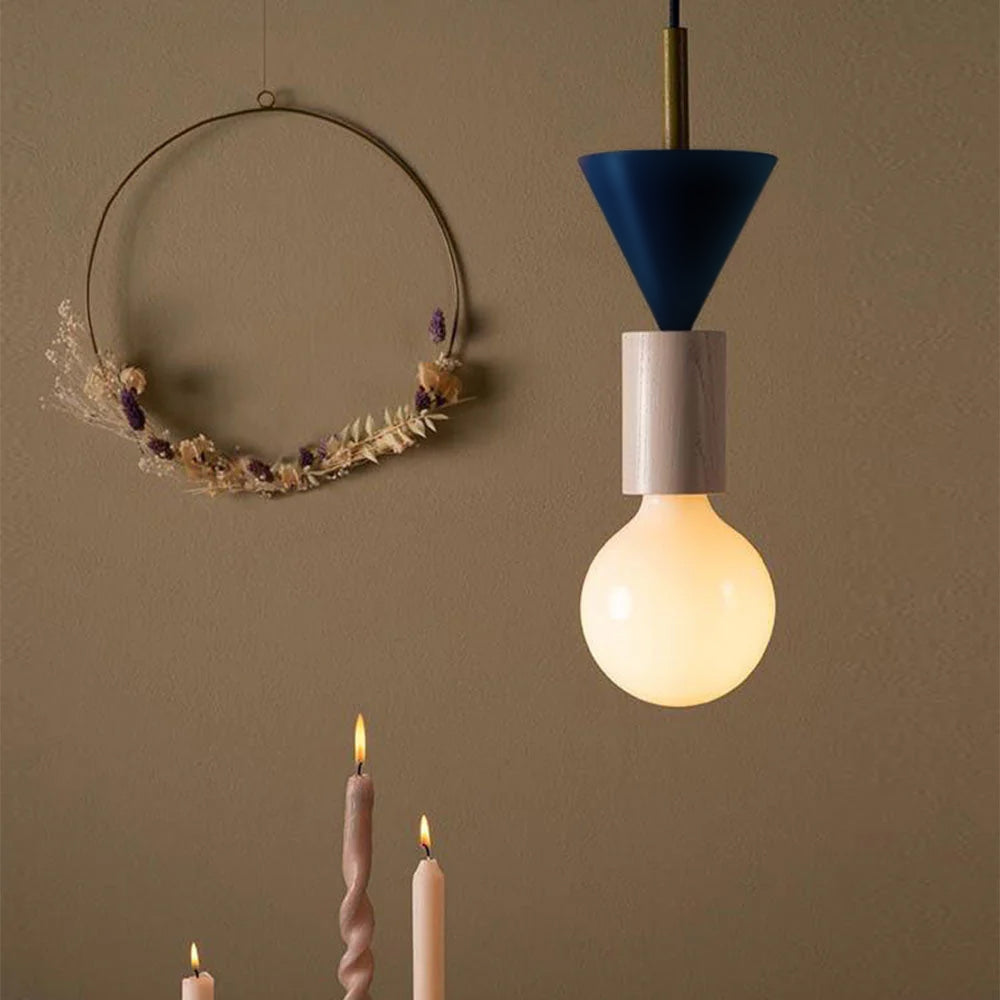 Briklo | Pendant Light – Colorful Wooden Design for Kitchen Pendant Lighting 5