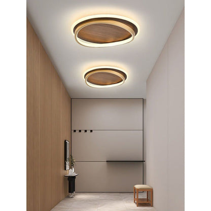 Brillana | Flush Mount Ceiling Light – Dimmable LED with Elegant Gold Finish 1