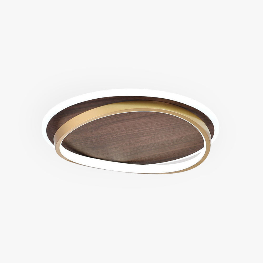 Brillana | Flush Mount Ceiling Light – Dimmable LED with Elegant Gold Finish 2