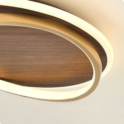 Brillana | Flush Mount Ceiling Light – Dimmable LED with Elegant Gold Finish 5