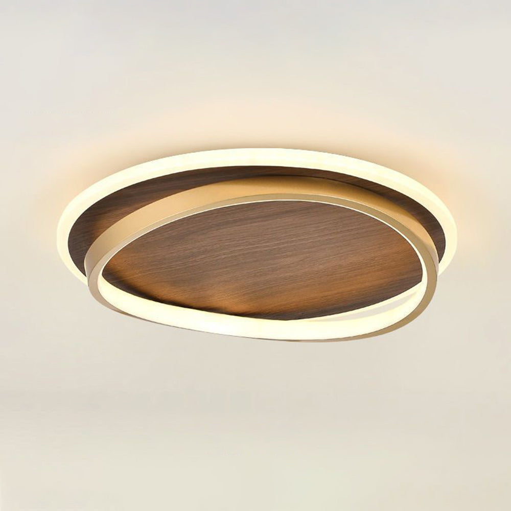 Brillana | Flush Mount Ceiling Light – Dimmable LED with Elegant Gold Finish 8