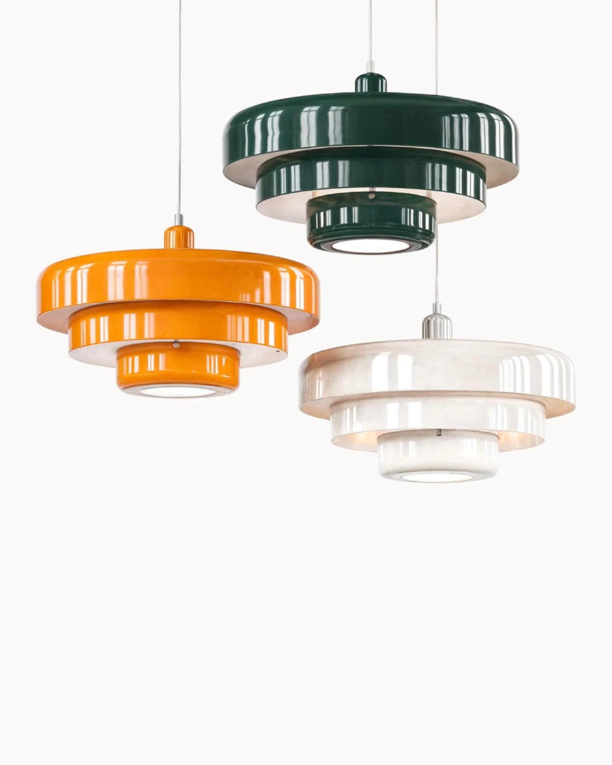 Modern Tiered Pendant Lamp – Elegant Iron and Aluminum Kitchen Pendant Lighting 3