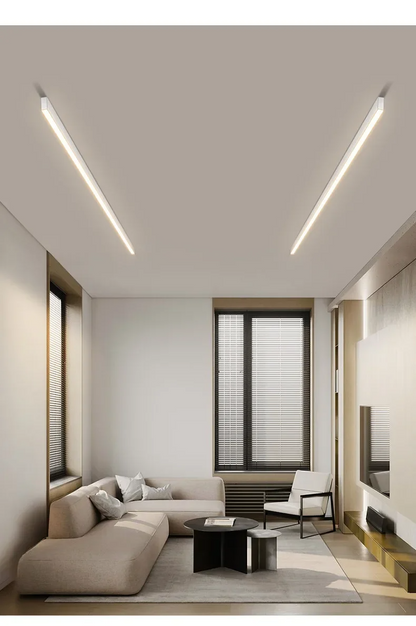 Dimmable LED Flush Mount Ceiling Light Fixture – Modern Black & White Design 2