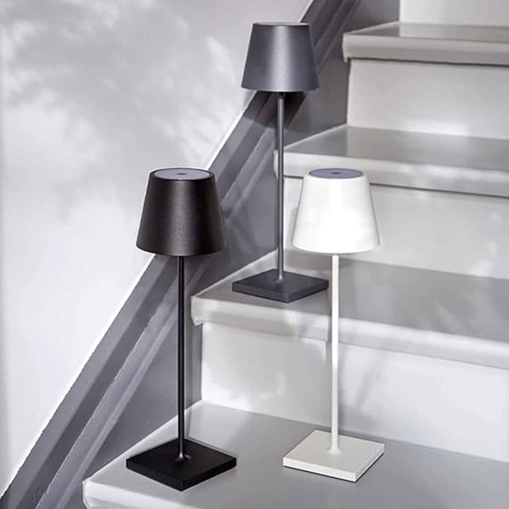 Cordless LED Table Lamp with Touch Control and Adjustable Brightness - Modern Design 4