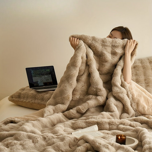 Doppio | Fleece Blanket – Soft Double-Sided Warmth 0
