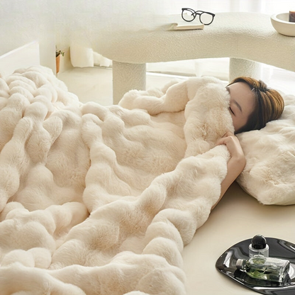 Doppio | Fleece Blanket – Soft Double-Sided Warmth 10