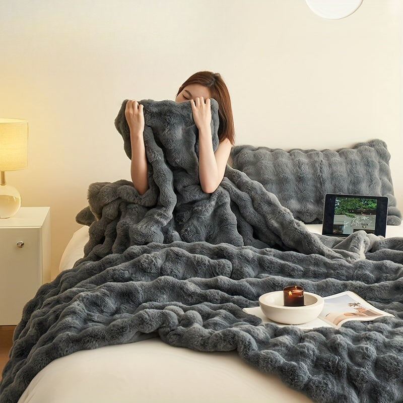 Doppio | Fleece Blanket – Soft Double-Sided Warmth 9