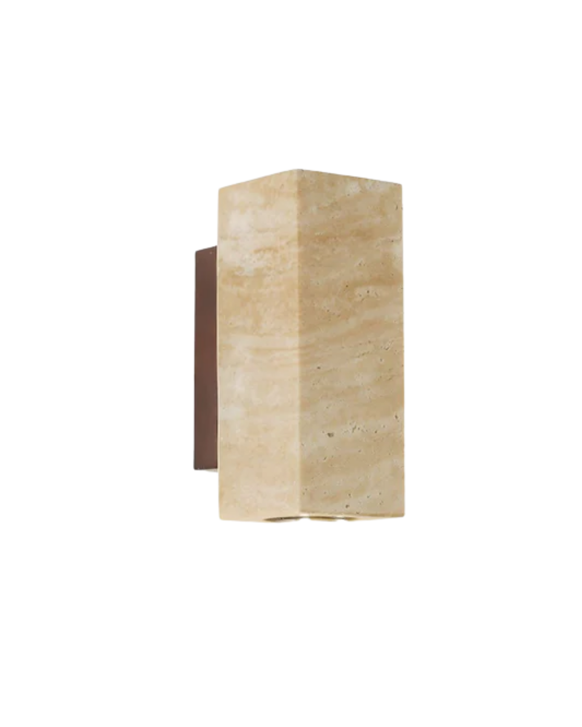 Eclat | Table Lamp – Natural Travertine Design for Warm Ambiance 0