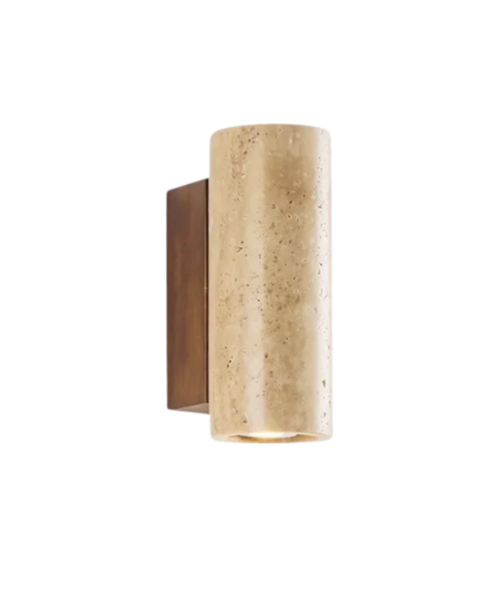 Eclat | Table Lamp – Natural Travertine Design for Warm Ambiance 5