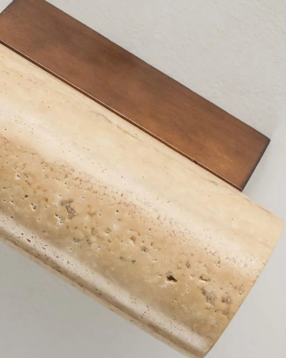 Eclat | Table Lamp – Natural Travertine Design for Warm Ambiance 6