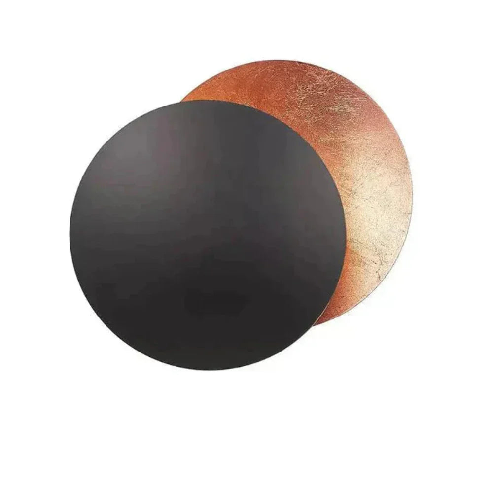 Modern LED Eclipse Wall Sconce Lighting - Compact Wall Lamp with Soft Glow 2