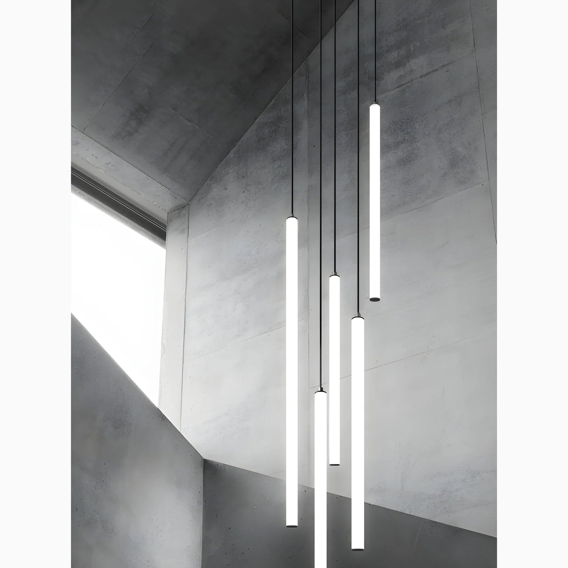 Elegant Art Deco Spiral Pendant Light – Adjustable Height for Staircases and Entryways 11