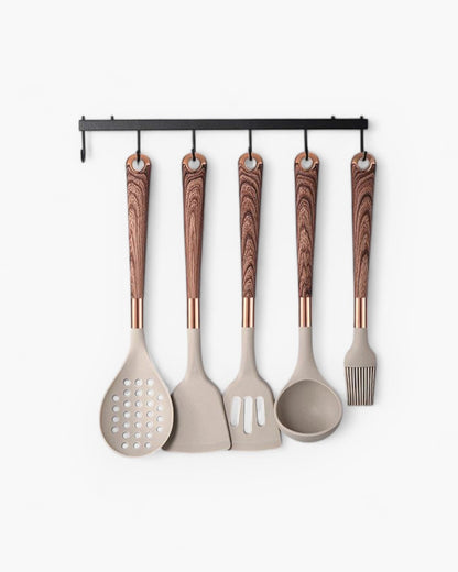 Eleganza | Kitchen Utensil Set – Heat-Resistant Silicone Tools 1