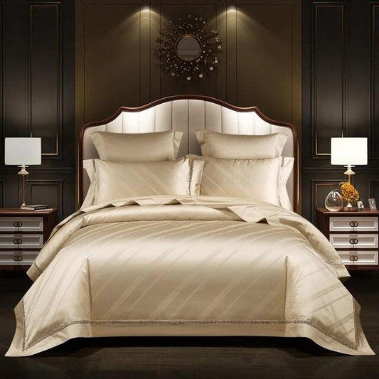 Eliana | King Size Duvet Cover – 1000 TC Egyptian Cotton Luxury 0