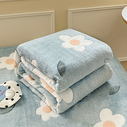 Fiora | Floral Flannel Blanket – Soft, Stain Resistant Design 10